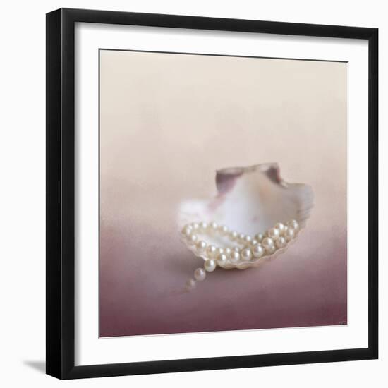 Pearls on a Shell-Jai Johnson-Framed Giclee Print