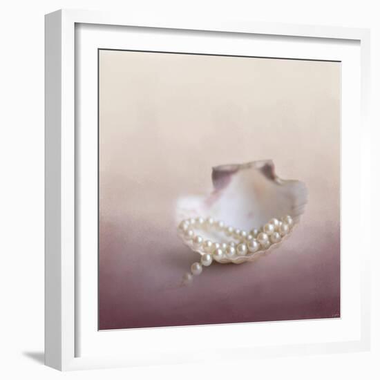 Pearls on a Shell-Jai Johnson-Framed Giclee Print