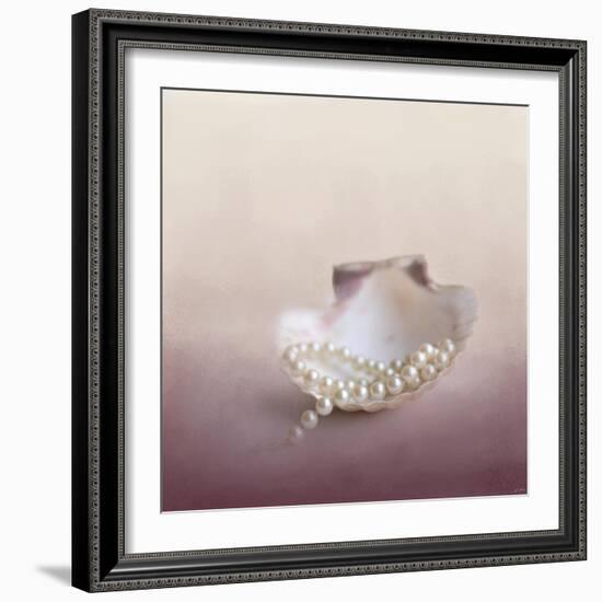 Pearls on a Shell-Jai Johnson-Framed Giclee Print