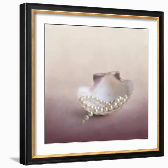 Pearls on a Shell-Jai Johnson-Framed Giclee Print