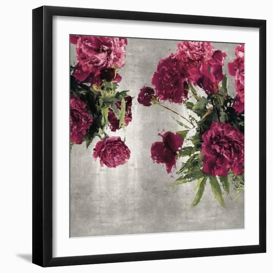 Pearly Peonies-Tania Bello-Framed Giclee Print