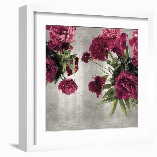 Pearly Peonies-Tania Bello-Framed Giclee Print