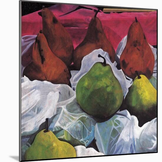 Pears, 2002-Pedro Diego Alvarado-Mounted Giclee Print