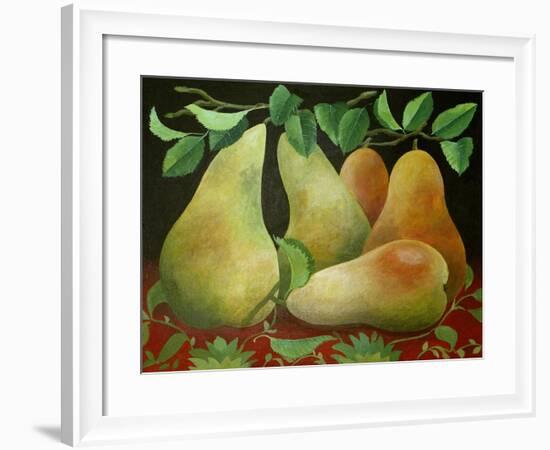 Pears, 2014-Jennifer Abbott-Framed Giclee Print