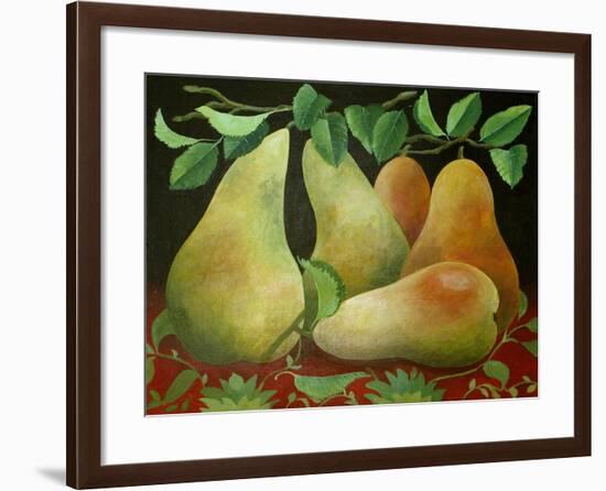 Pears, 2014-Jennifer Abbott-Framed Giclee Print