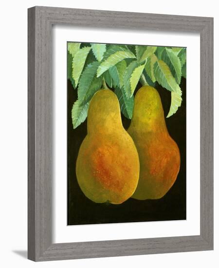 Pears, 2014-Jennifer Abbott-Framed Premium Giclee Print