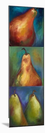 Pears 3 in 1 II-Patricia Pinto-Mounted Art Print