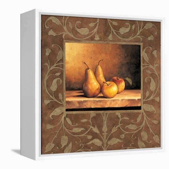 Pears and Apples-Andres Gonzales-Framed Stretched Canvas