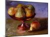 Pears and Copper Dish-Pam Ingalls-Mounted Giclee Print