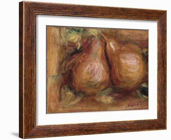 Pears, Circa 1915-Edgar Degas-Framed Giclee Print