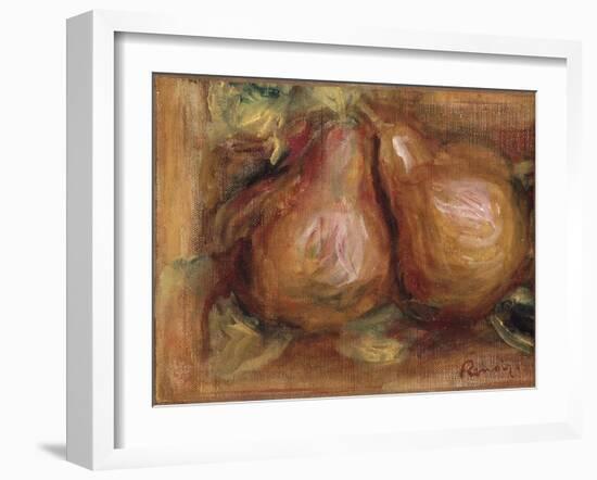 Pears, Circa 1915-Edgar Degas-Framed Giclee Print