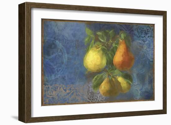 Pears - Fruit Series-Cora Niele-Framed Giclee Print