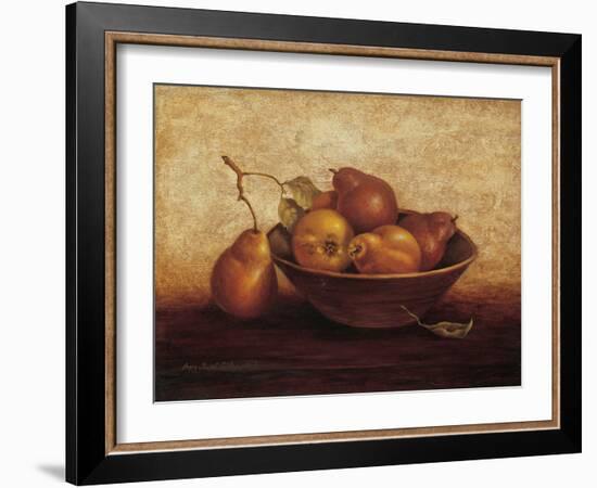 Pears in Bowl-unknown Sibley-Framed Art Print
