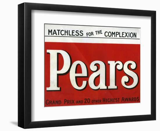 Pears, Magazine Advertisement, UK, 1907--Framed Giclee Print