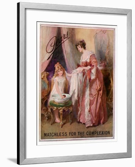 Pears Soap Advertisement. Matchless for the Complexion-null-Framed Giclee Print