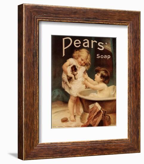 Pears Soap-null-Framed Art Print