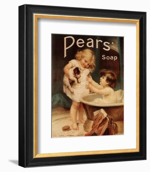 Pears Soap-null-Framed Art Print