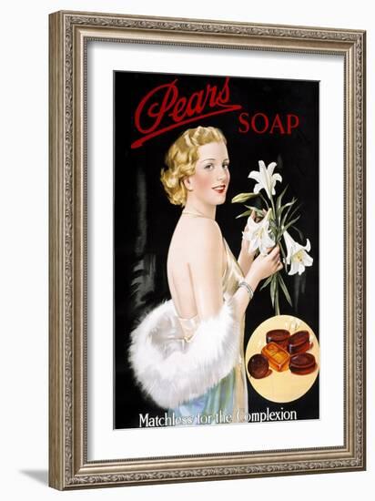 Pears Soap-null-Framed Giclee Print