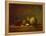 Pears, Walnuts and Glass of Wine-Jean-Baptiste Simeon Chardin-Framed Premier Image Canvas