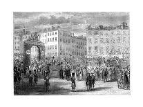 Entry of King George IV into Dublin, 1820S-Pearson-Framed Giclee Print
