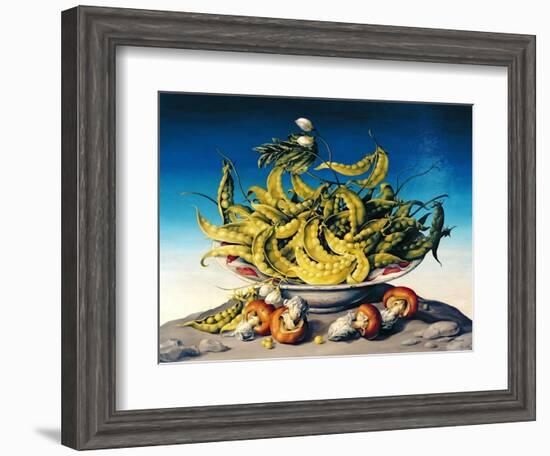 Peas in a Bowl-Amelia Kleiser-Framed Giclee Print