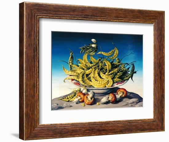 Peas in a Bowl-Amelia Kleiser-Framed Giclee Print