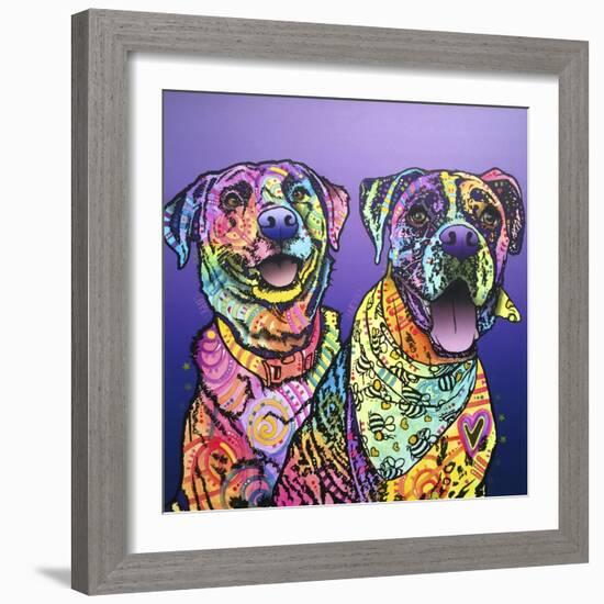 Peas in a Pod-Dean Russo-Framed Giclee Print