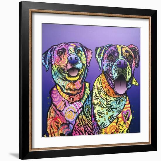 Peas in a Pod-Dean Russo-Framed Giclee Print
