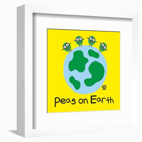 Peas On Earth-Todd Goldman-Framed Art Print
