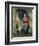 Peasant and girl, Eragny-Camille Pissarro-Framed Giclee Print