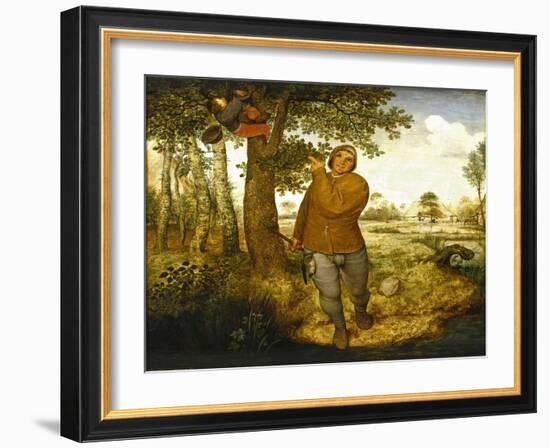 Peasant and the Nest Robber-Pieter Bruegel the Elder-Framed Art Print
