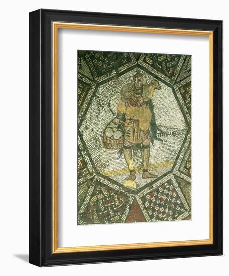 Peasant Carrying a Ewe and a Basket of Cheese, from the Imperial Palace in Constantinople-null-Framed Giclee Print