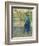 Peasant Digging; Paysanne Bechant, 1882-Camille Pissarro-Framed Giclee Print