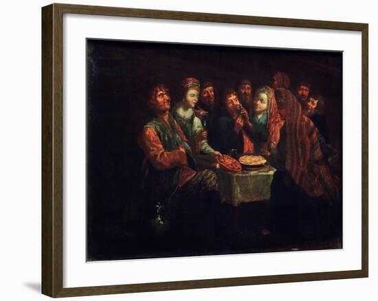 Peasant Feast-Al. Vishnekov-Framed Giclee Print