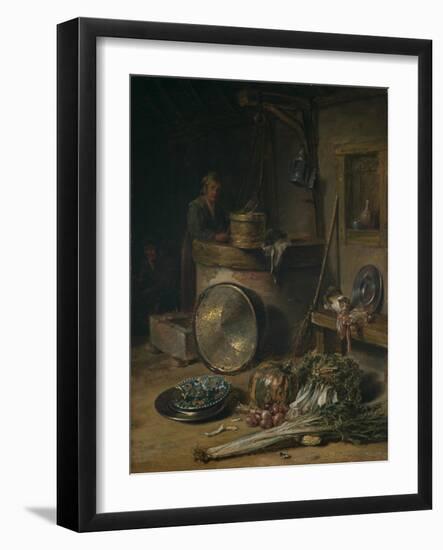 Peasant Interior with Woman at a Well, C.1642–43-Willem Kalf-Framed Giclee Print