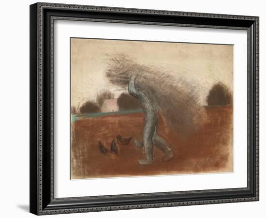 Peasant with a Bundle of Sticks-Julio González-Framed Giclee Print