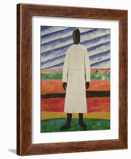 Peasant Woman, 1928-32-Kazimir Severinovich Malevich-Framed Giclee Print