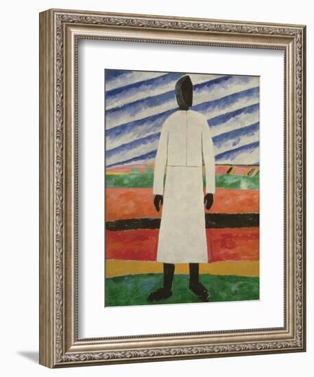 Peasant Woman, 1928-32-Kazimir Severinovich Malevich-Framed Giclee Print