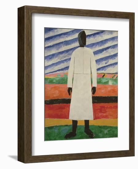 Peasant Woman, 1928-32-Kazimir Severinovich Malevich-Framed Giclee Print