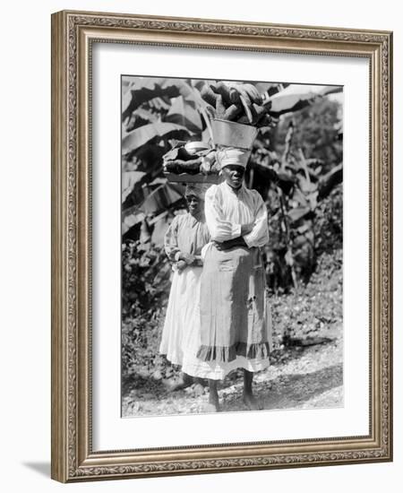 Peasant Woman, Jamaica, 1908-09-Harry Hamilton Johnston-Framed Photographic Print