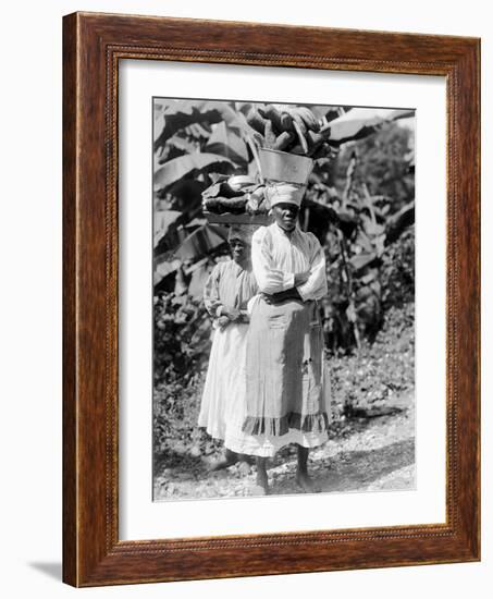 Peasant Woman, Jamaica, 1908-09-Harry Hamilton Johnston-Framed Photographic Print