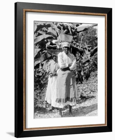 Peasant Woman, Jamaica, 1908-09-Harry Hamilton Johnston-Framed Photographic Print