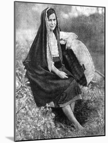 Peasant Woman, Northern Portugal, 1936-O Bobone-Mounted Giclee Print