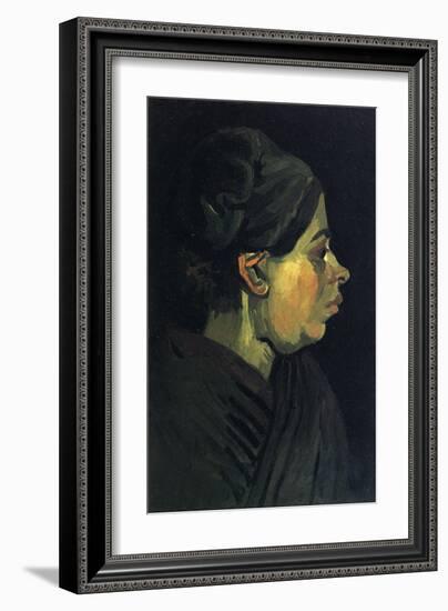 Peasant Woman-Vincent van Gogh-Framed Art Print