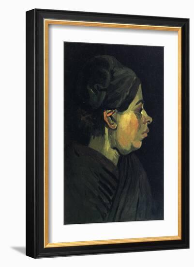 Peasant Woman-Vincent van Gogh-Framed Art Print