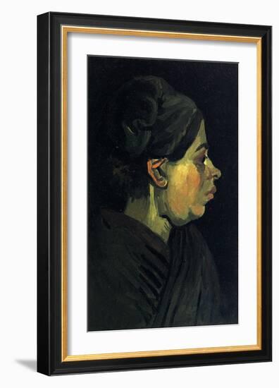 Peasant Woman-Vincent van Gogh-Framed Art Print