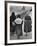 Peasant Women on a Bridge in Budapest-William Vandivert-Framed Photographic Print