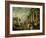 Peasants Amongst Roman Ruins, 1743-Giovanni Paolo Pannini-Framed Giclee Print