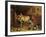 Peasants and Animals (The Lombard Farmhouse Farmstead)-Fortunato Depero-Framed Giclee Print