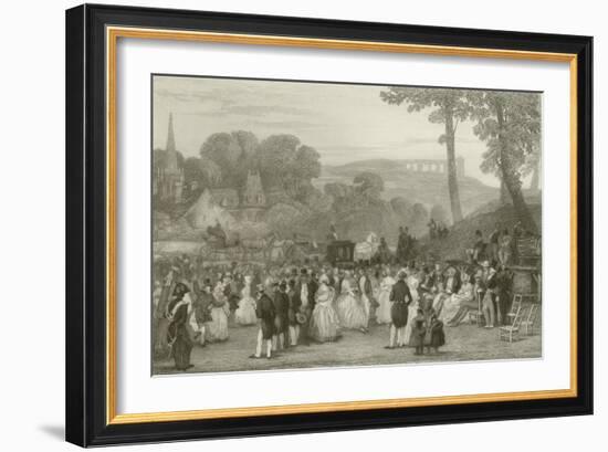 Peasants Ball-Eugene-Louis Lami-Framed Giclee Print